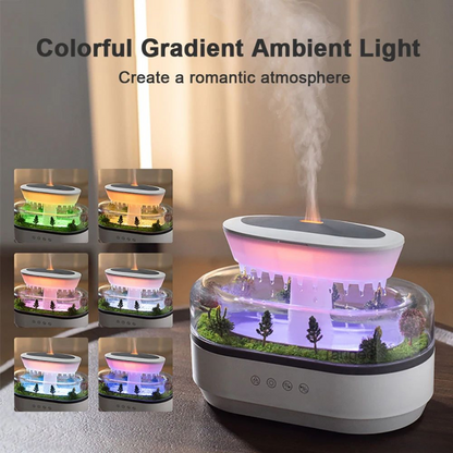 SnoozyDream® - Raindrop Landscape Humidifier