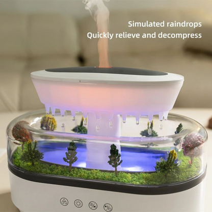 SnoozyDream® - Raindrop Landscape Humidifier